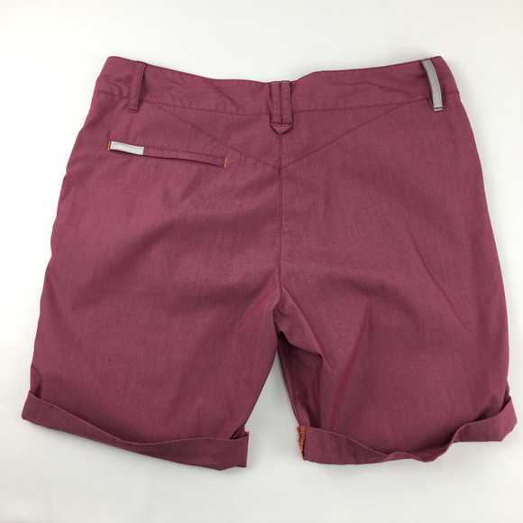 Scott Pink Mid Rise Slash Pocket Shorts Size Small - Picture 2 of 9